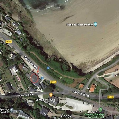 Au Petit Brick - Cosy Beachfront House Maupertus-sur-Mer Εξωτερικό φωτογραφία