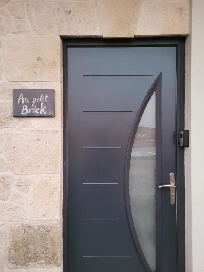 Au Petit Brick - Cosy Beachfront House Maupertus-sur-Mer Εξωτερικό φωτογραφία